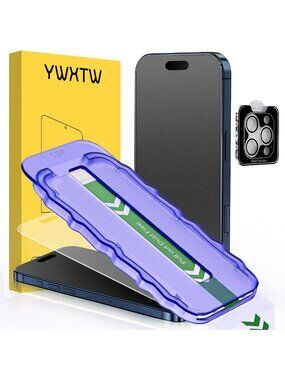 2 Pack Matte Screen Protector & Camera Lens Protector for iPhone 17 Pro